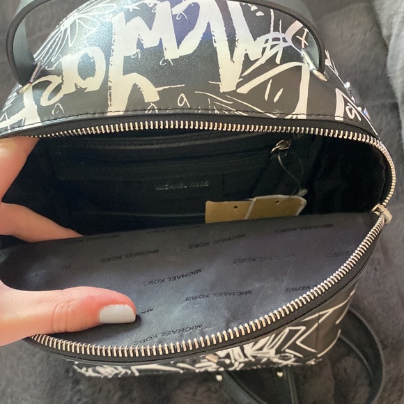 Micheal Kors mini graffiti backpack - Picture 3 of 4